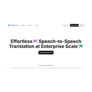 SpeechLab – AI Speech-to-Speech Translation & Dubbing Platform